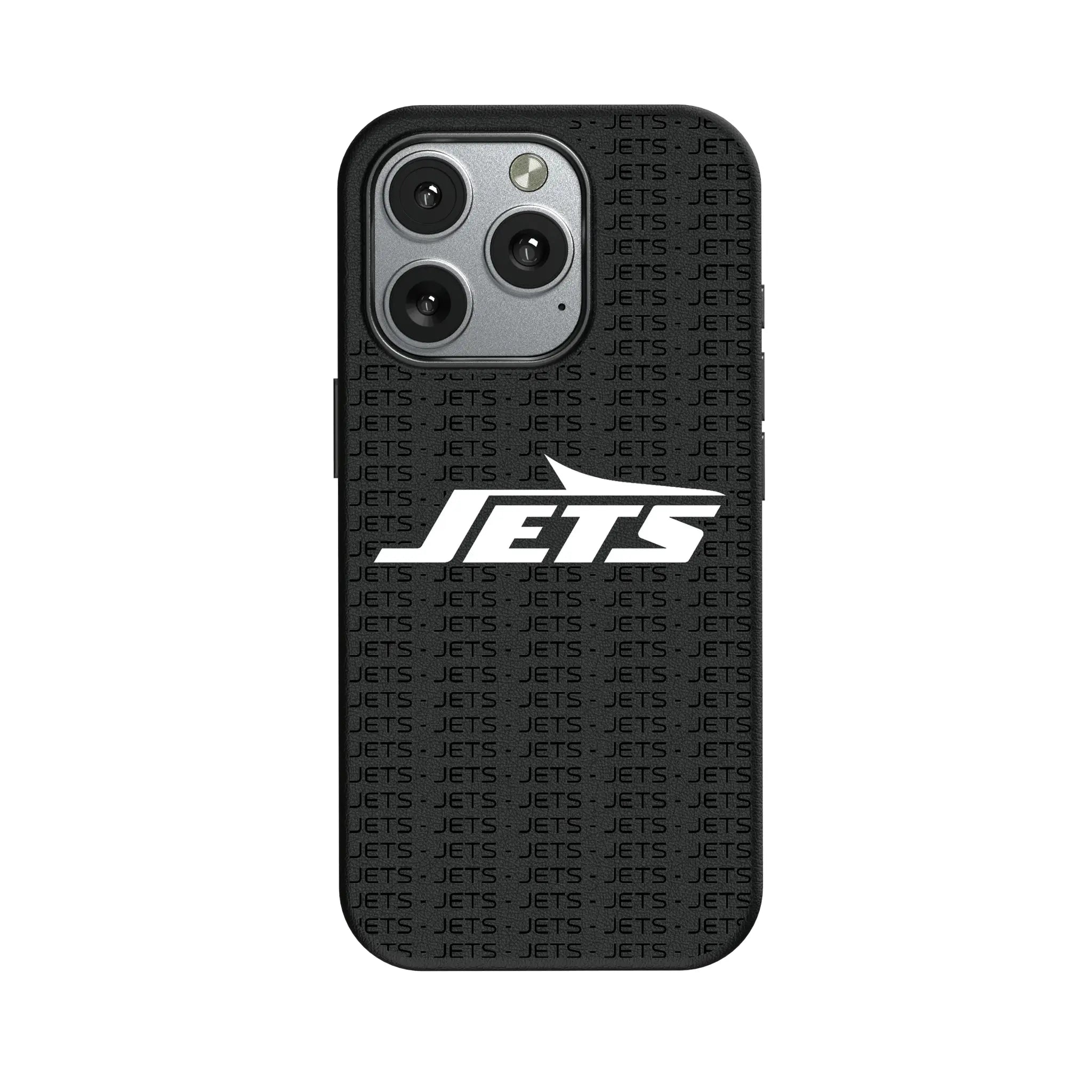 New York Jets Text Backdrop MagSafe Compatible Phone Case for Apple iPhone