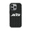 New York Jets Text Backdrop MagSafe Compatible Phone Case for Apple iPhone