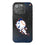 New York Mets 2014 - Cooperstown Collection Linen Bling Phone Case for Apple iPhone