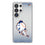 New York Mets 2014 - Cooperstown Collection Linen Clear Phone Case for Samsung Galaxy