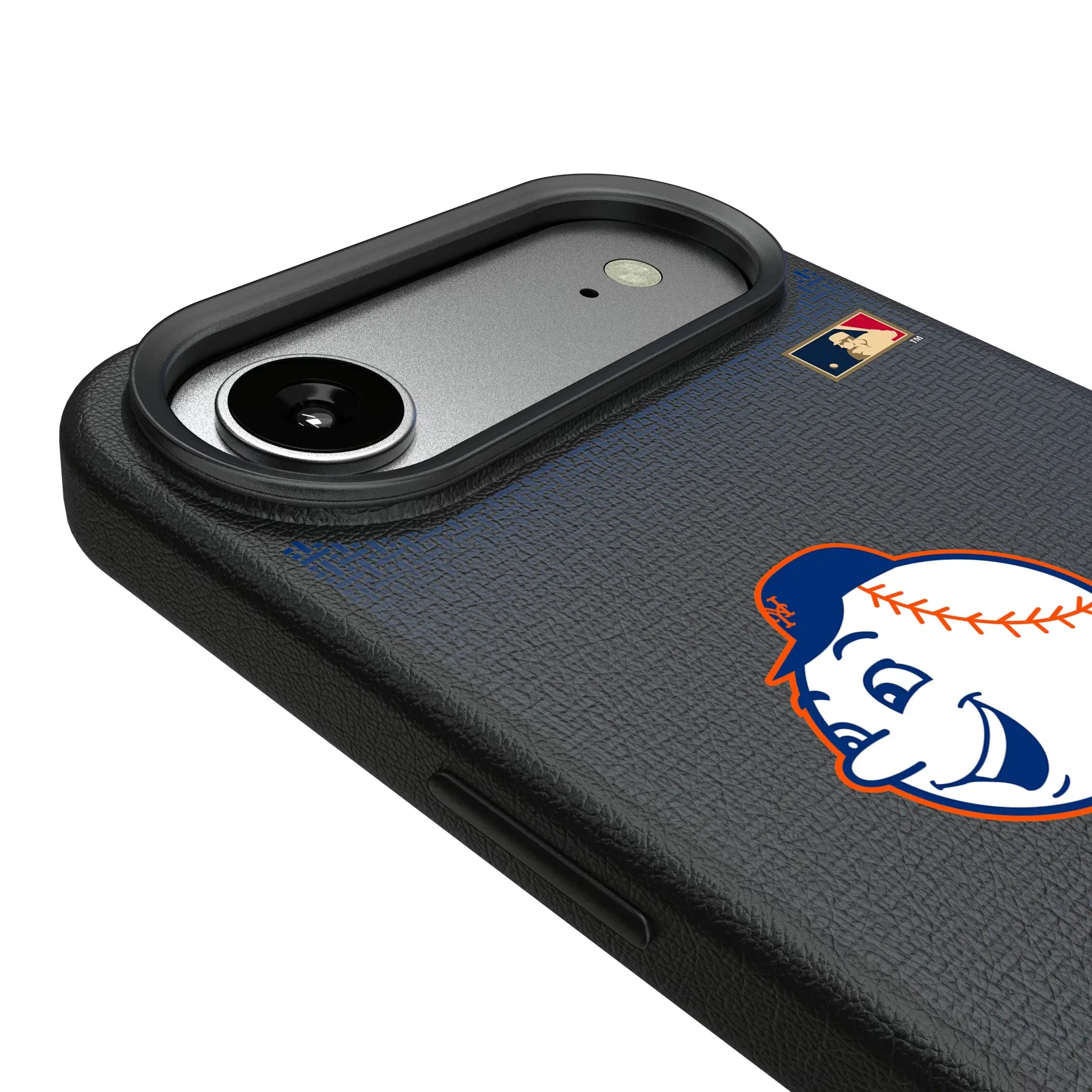 New York Mets 2014 - Cooperstown Collection Linen MagSafe Compatible Phone Case for Apple iPhone