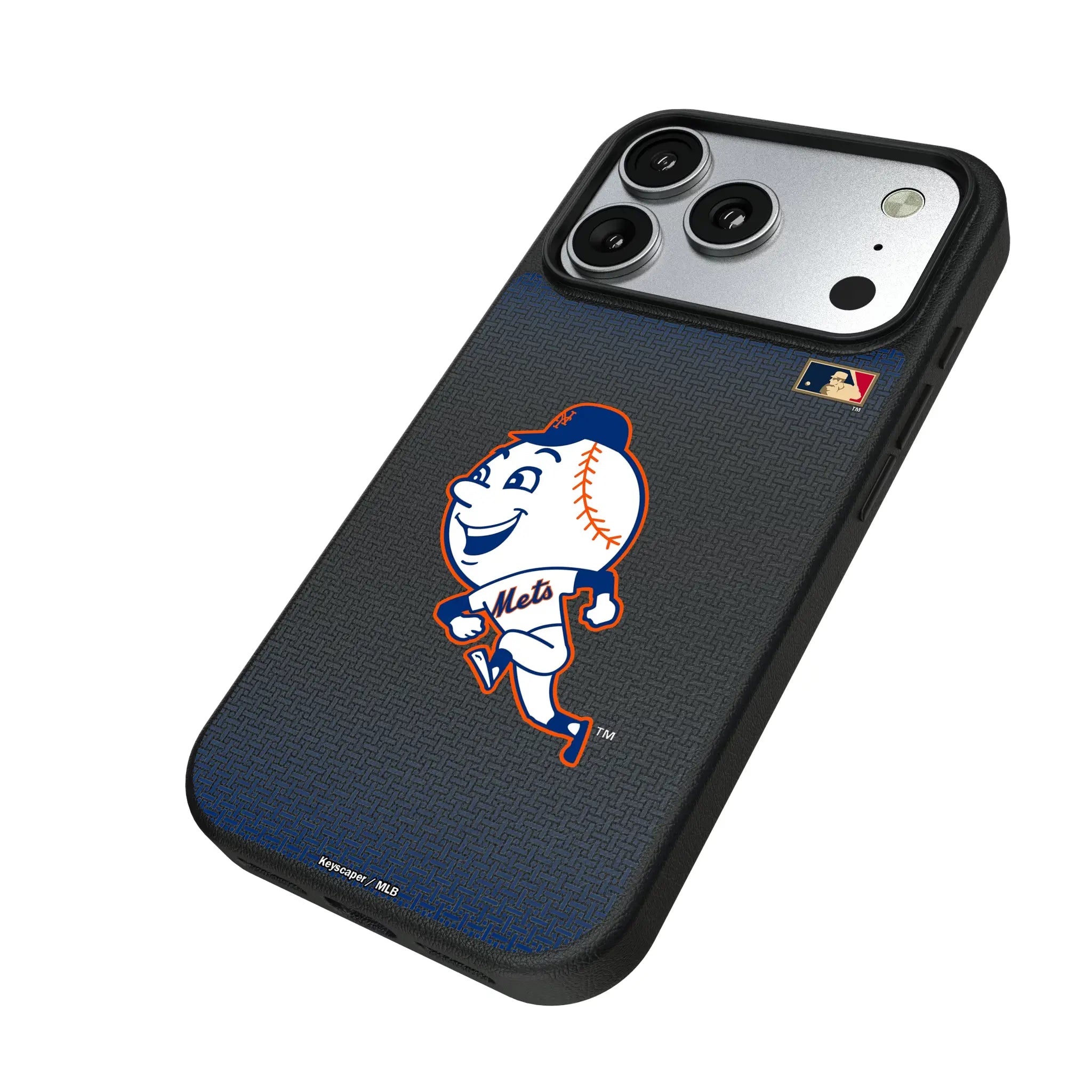New York Mets 2014 - Cooperstown Collection Linen MagSafe Compatible Phone Case for Apple iPhone