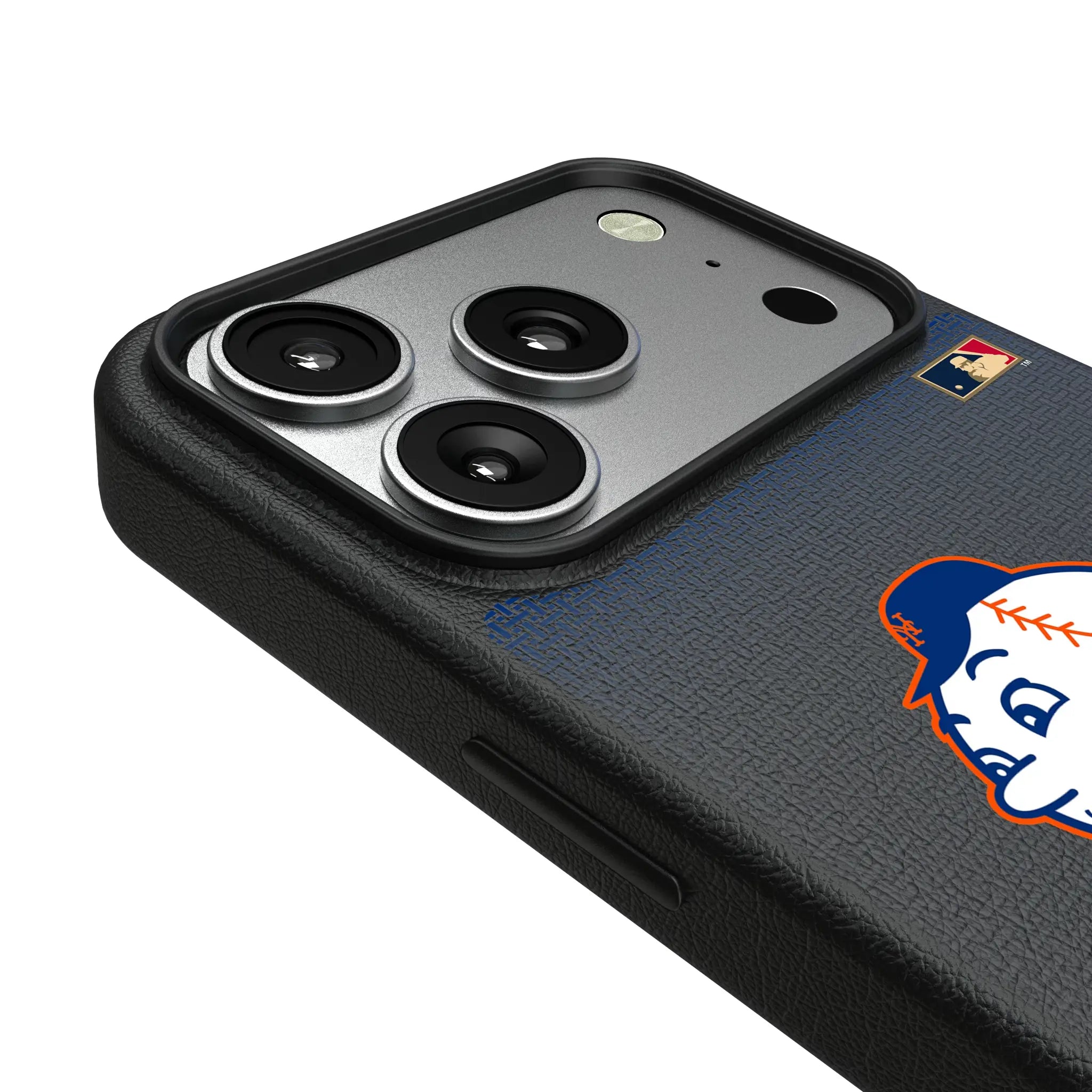 New York Mets 2014 - Cooperstown Collection Linen MagSafe Compatible Phone Case for Apple iPhone