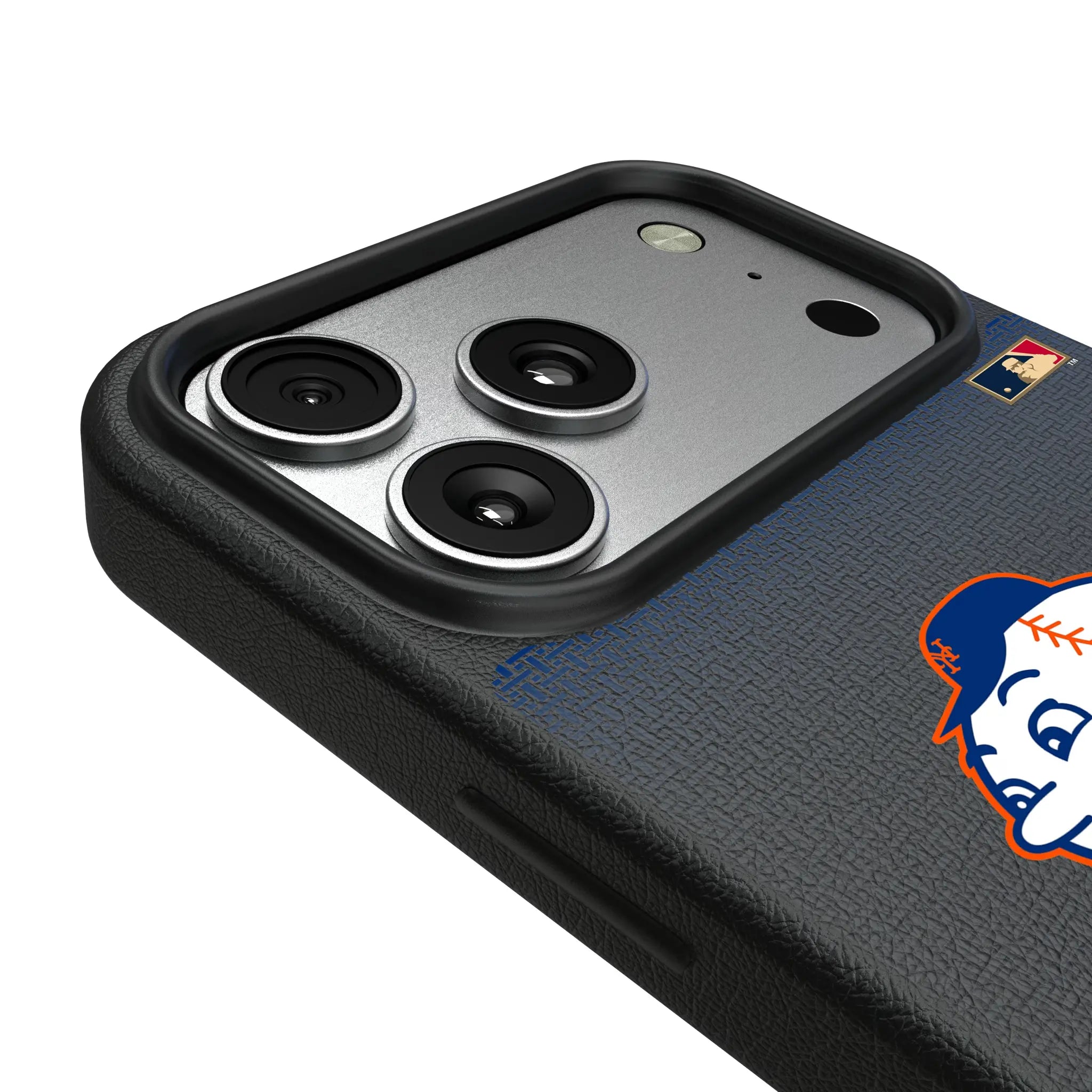 New York Mets 2014 - Cooperstown Collection Linen MagSafe Compatible Phone Case for Apple iPhone