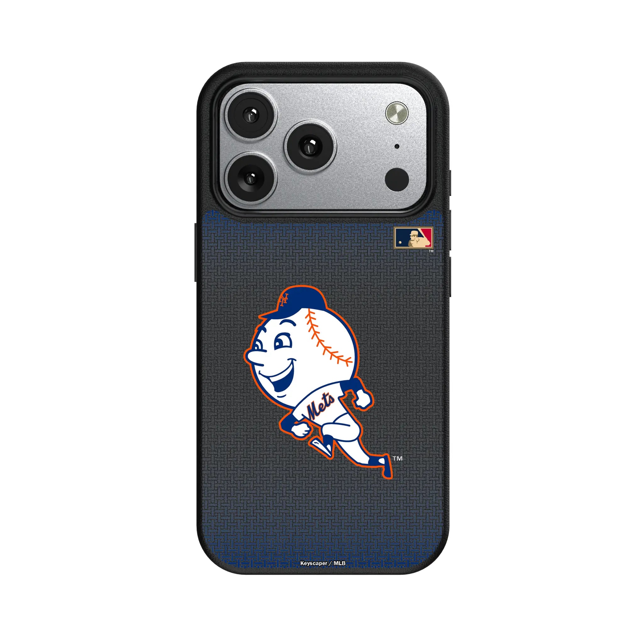 New York Mets 2014 - Cooperstown Collection Linen MagSafe Compatible Phone Case for Apple iPhone