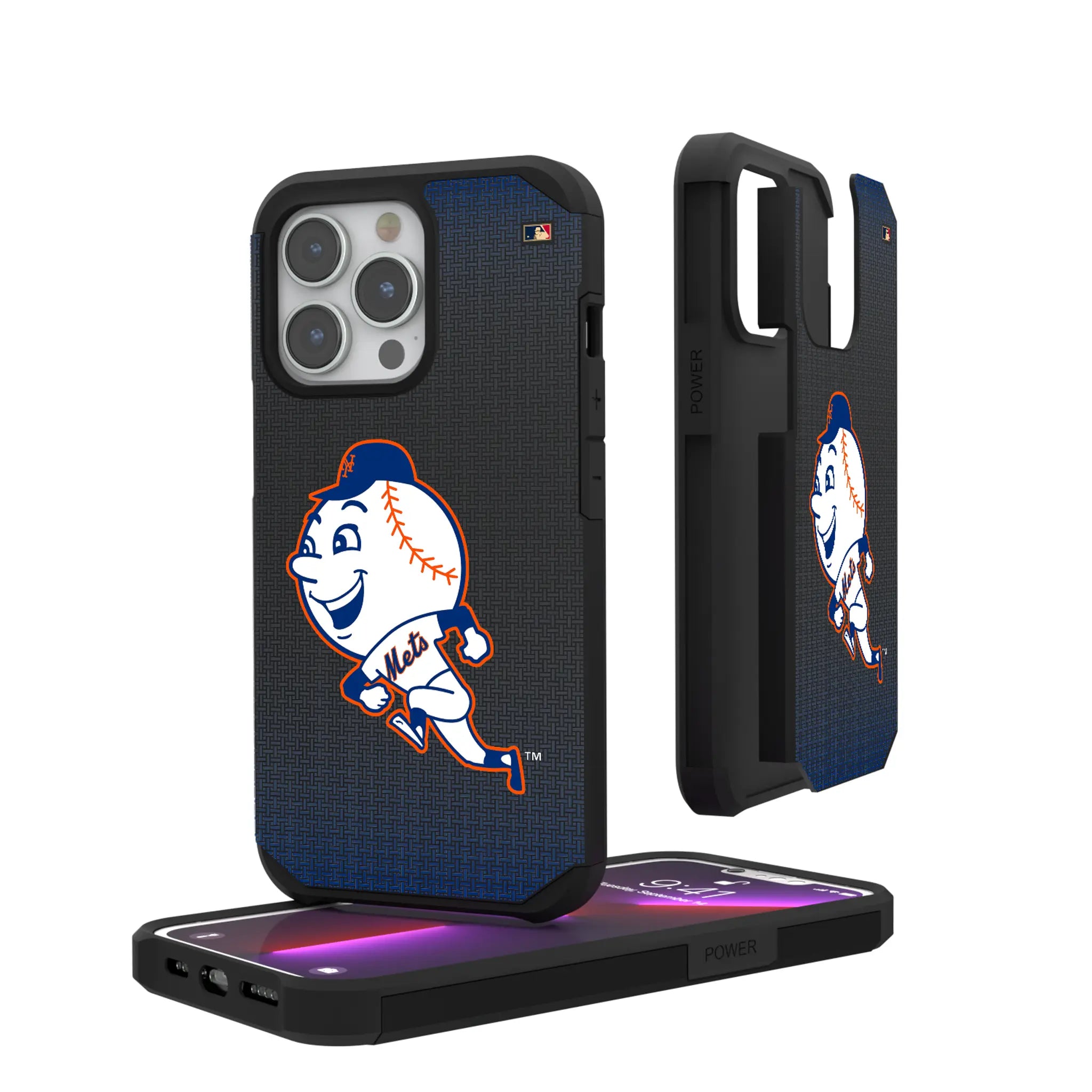 New York Mets 2014 - Cooperstown Collection Linen Rugged Phone Case