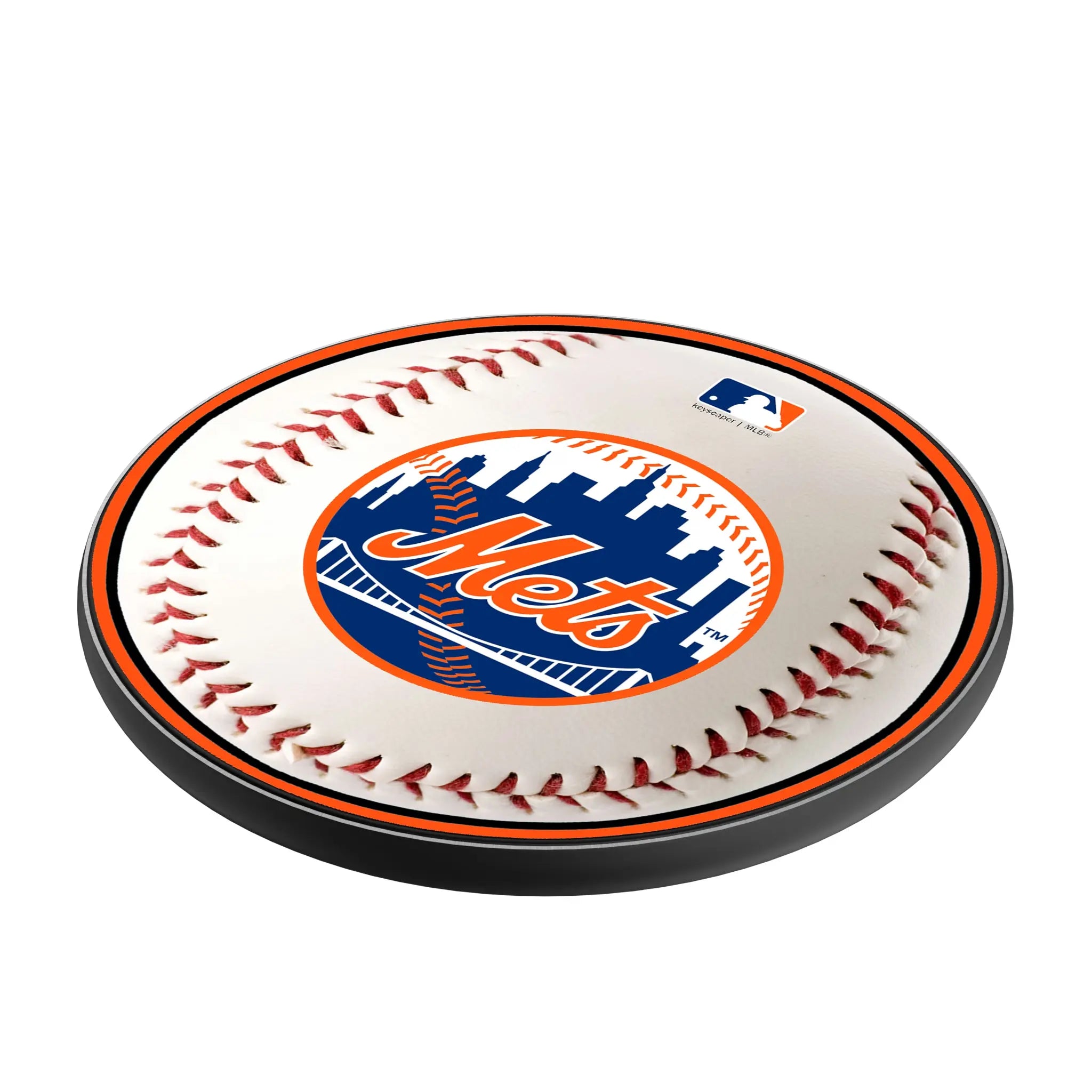 New York Mets Baseball 15-Watt Wireless Charger