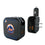 New York Mets Linen 2 in 1 USB A/C Charger