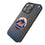 New York Mets Linen Bling Phone Case for Apple iPhone