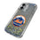 New York Mets Linen Glitter Phone Case