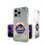 New York Mets Linen Glitter Phone Case