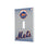 New York Mets Linen Hidden-Screw Light Switch Plate