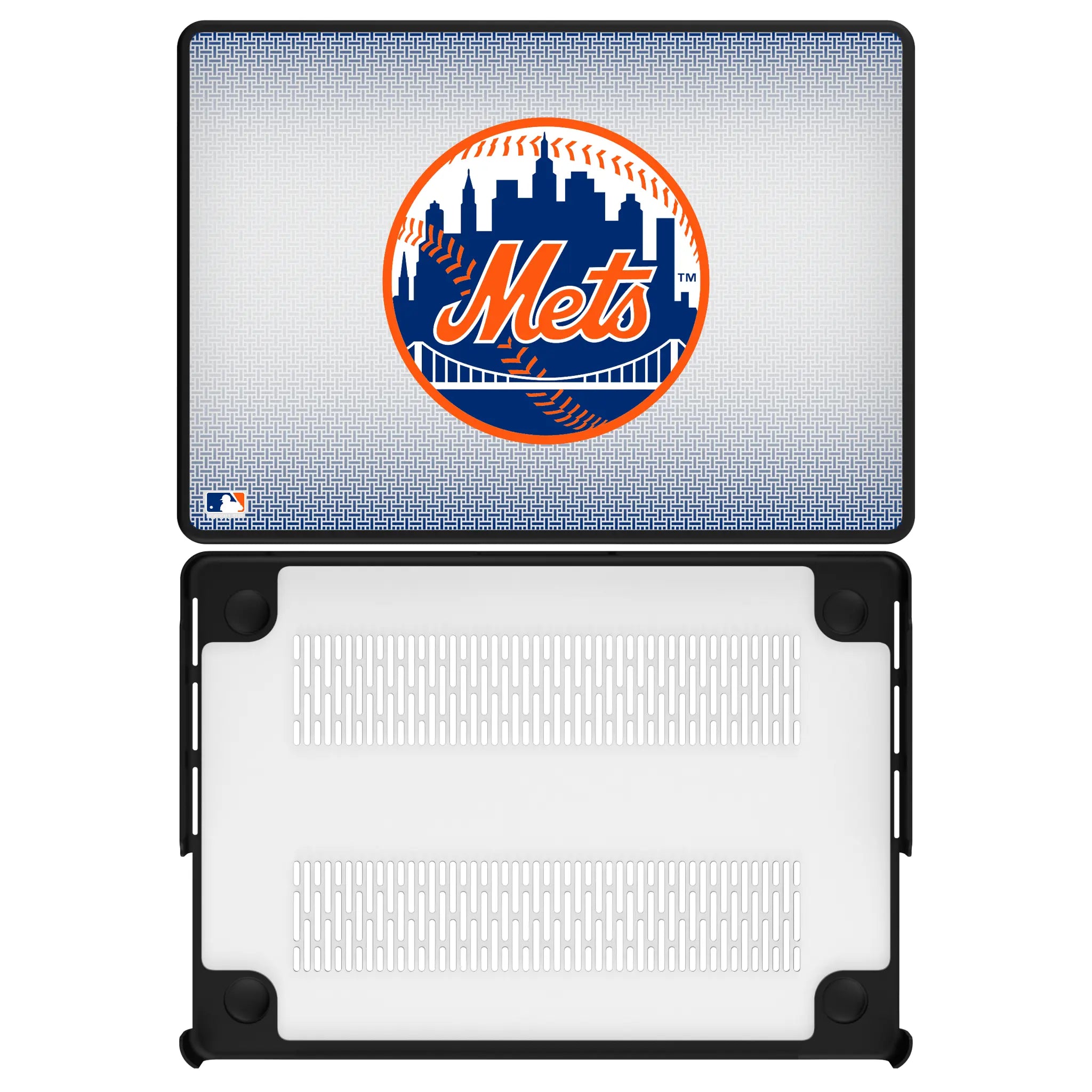 New York Mets Linen Laptop Case for Apple MacBook