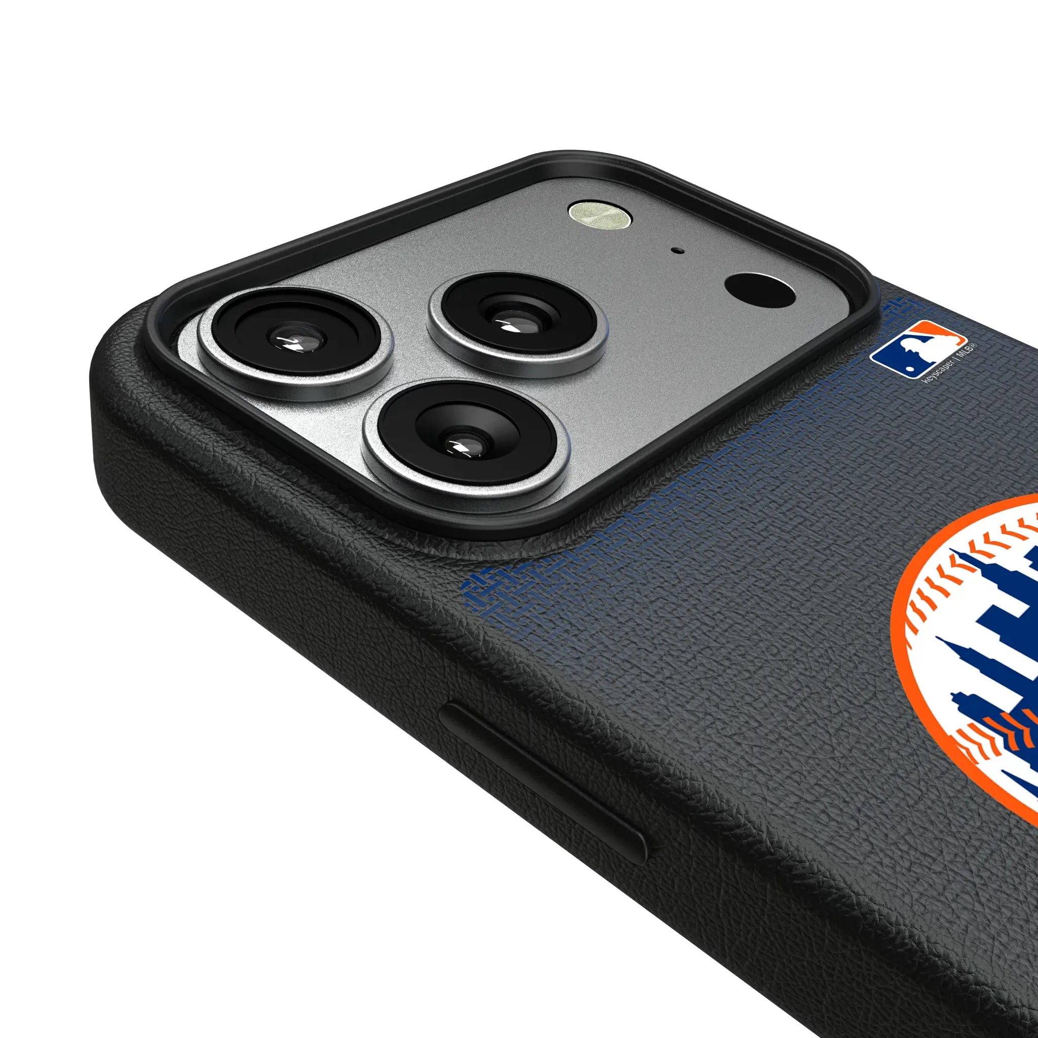 New York Mets Linen MagSafe Compatible Phone Case for Apple iPhone
