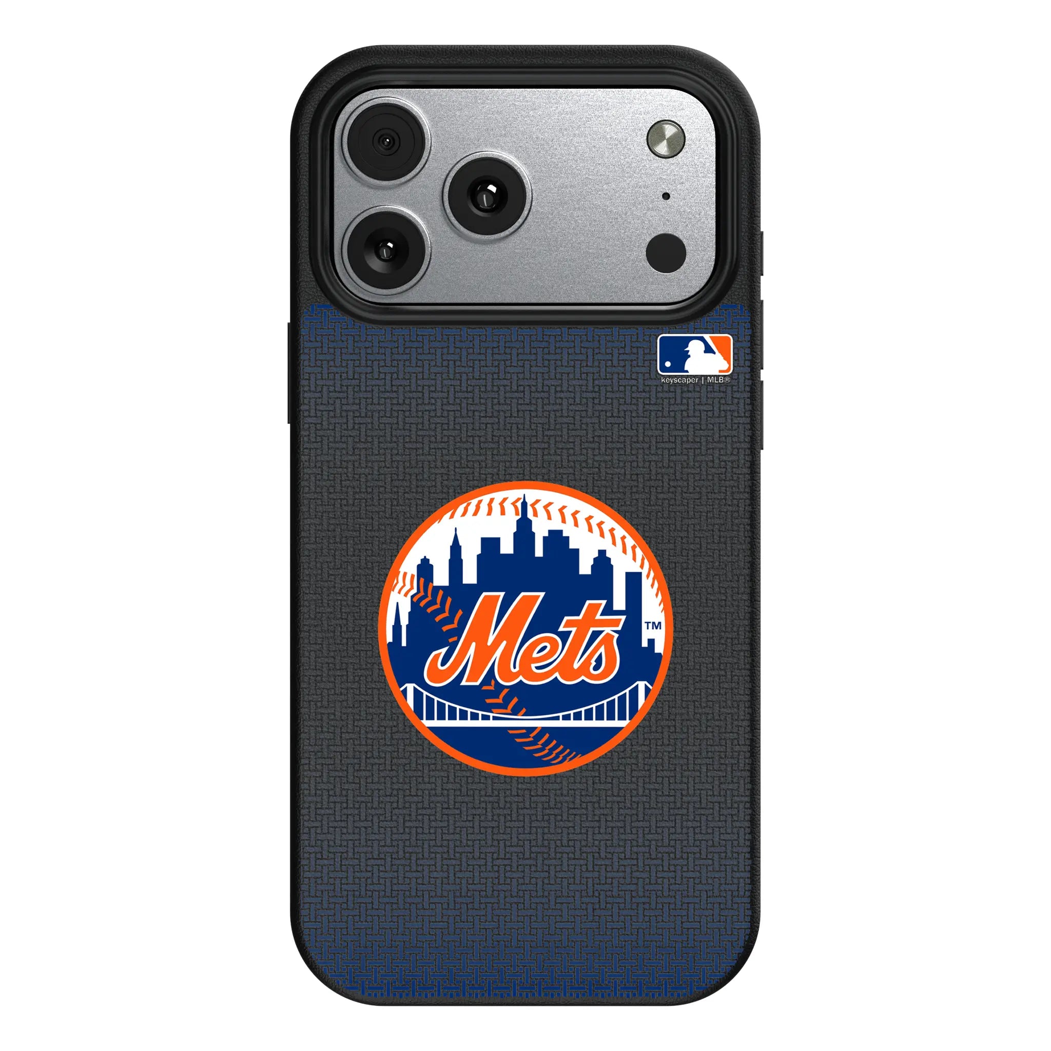 New York Mets Linen MagSafe Compatible Phone Case for Apple iPhone