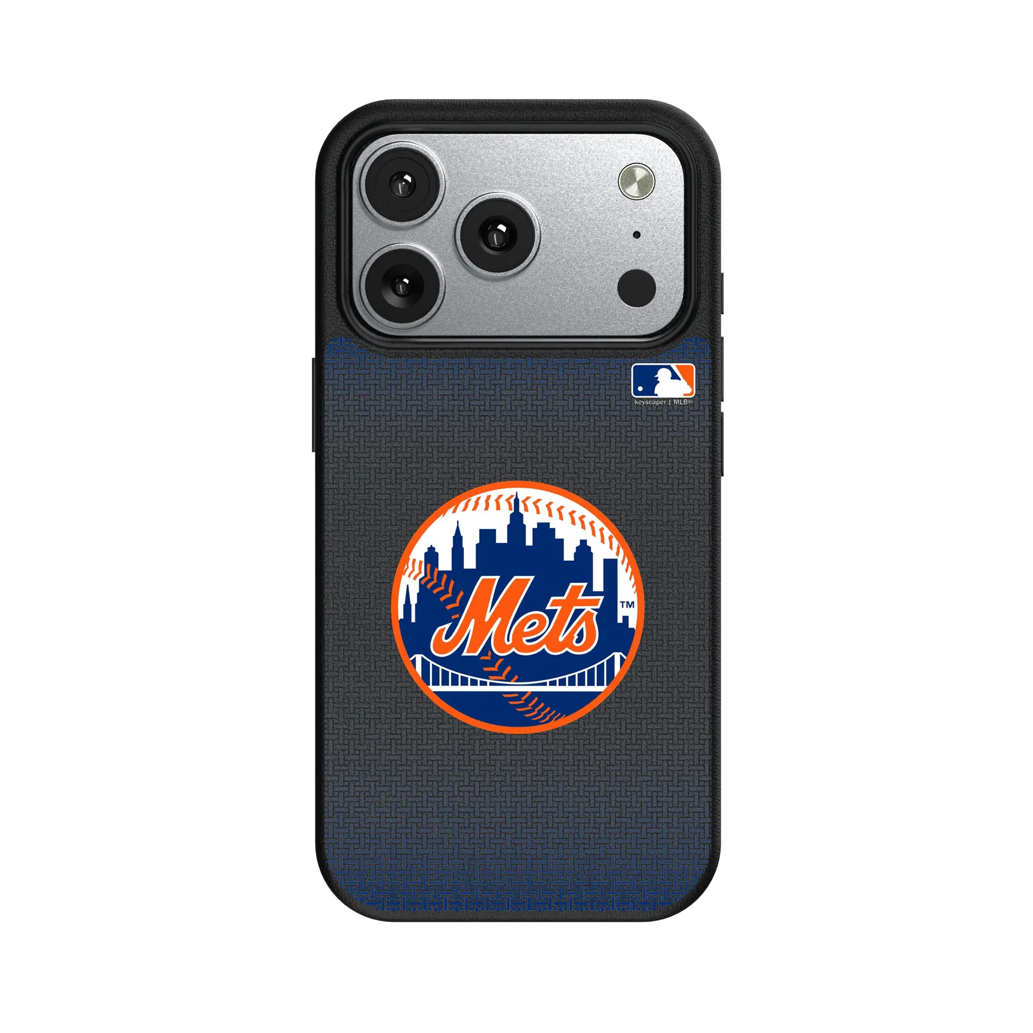 New York Mets Linen MagSafe Compatible Phone Case for Apple iPhone