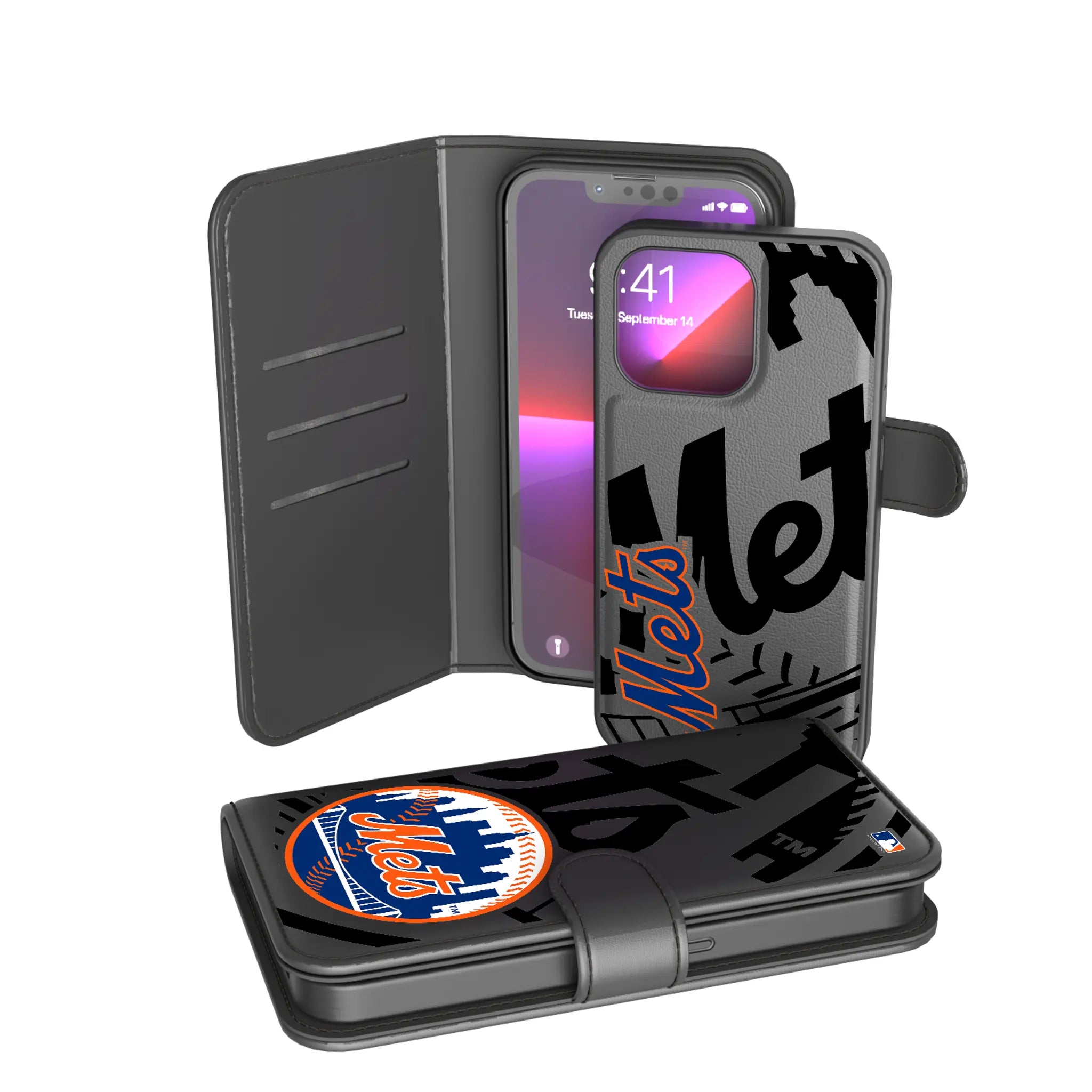 New York Mets Tilt Wallet Case