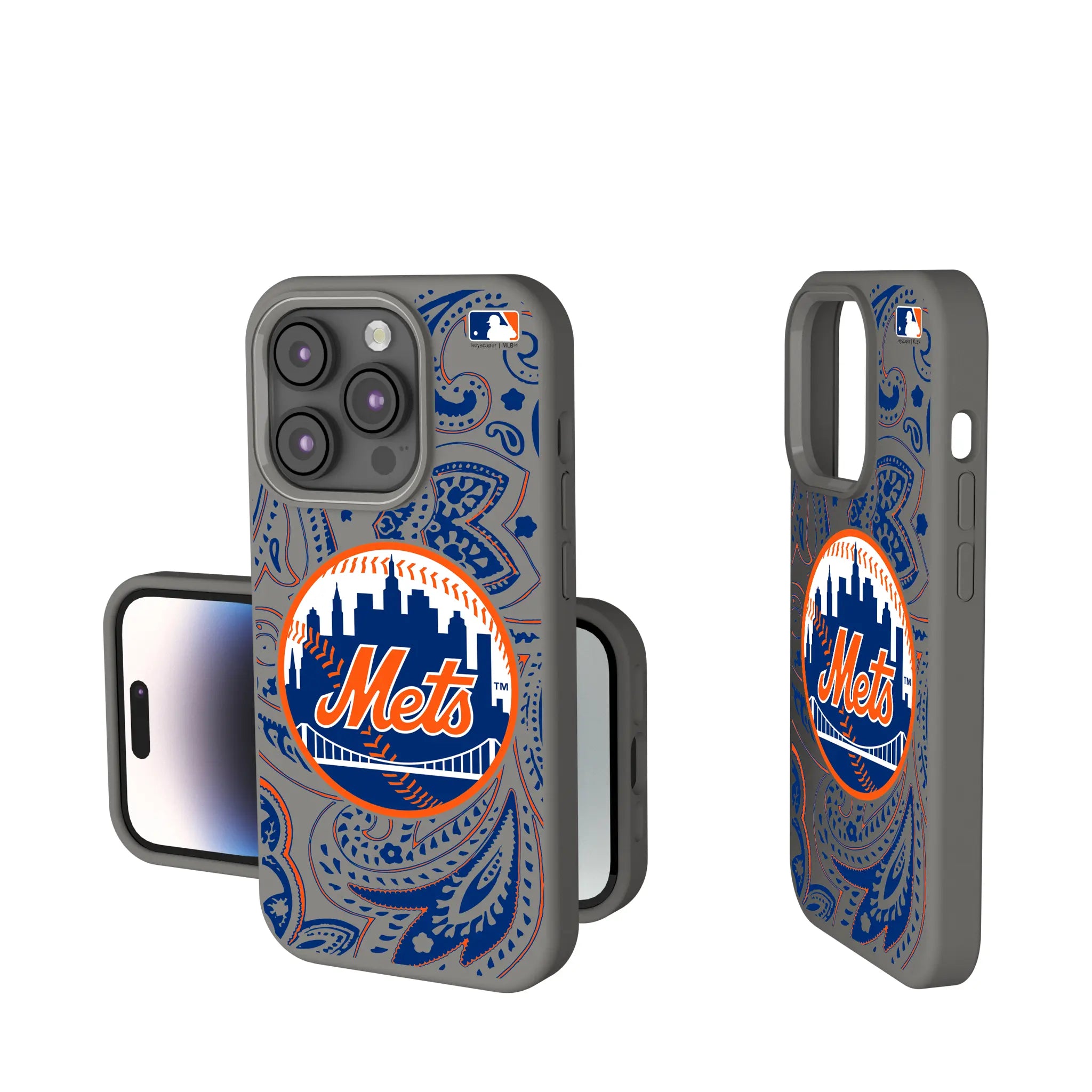 New York Mets Paisley Soft Touch Phone Case