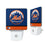 New York Mets Stripe Night Light 2-Pack