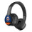 New York Mets Stripe Wireless Over-Ear BT Headphones With Case