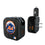 New York Mets Text Backdrop 2 in 1 USB A/C Charger