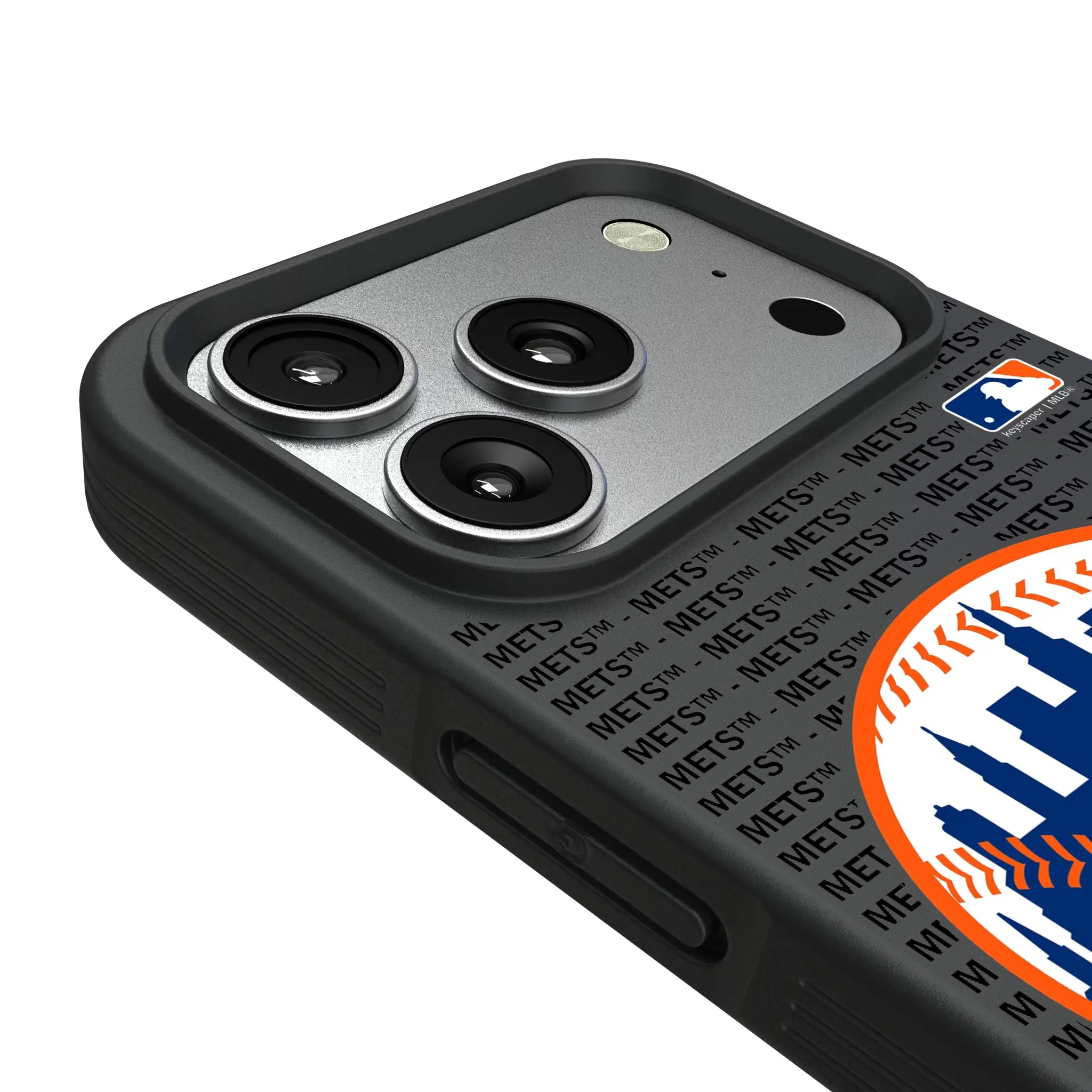 New York Mets Text Backdrop Bump Phone Case