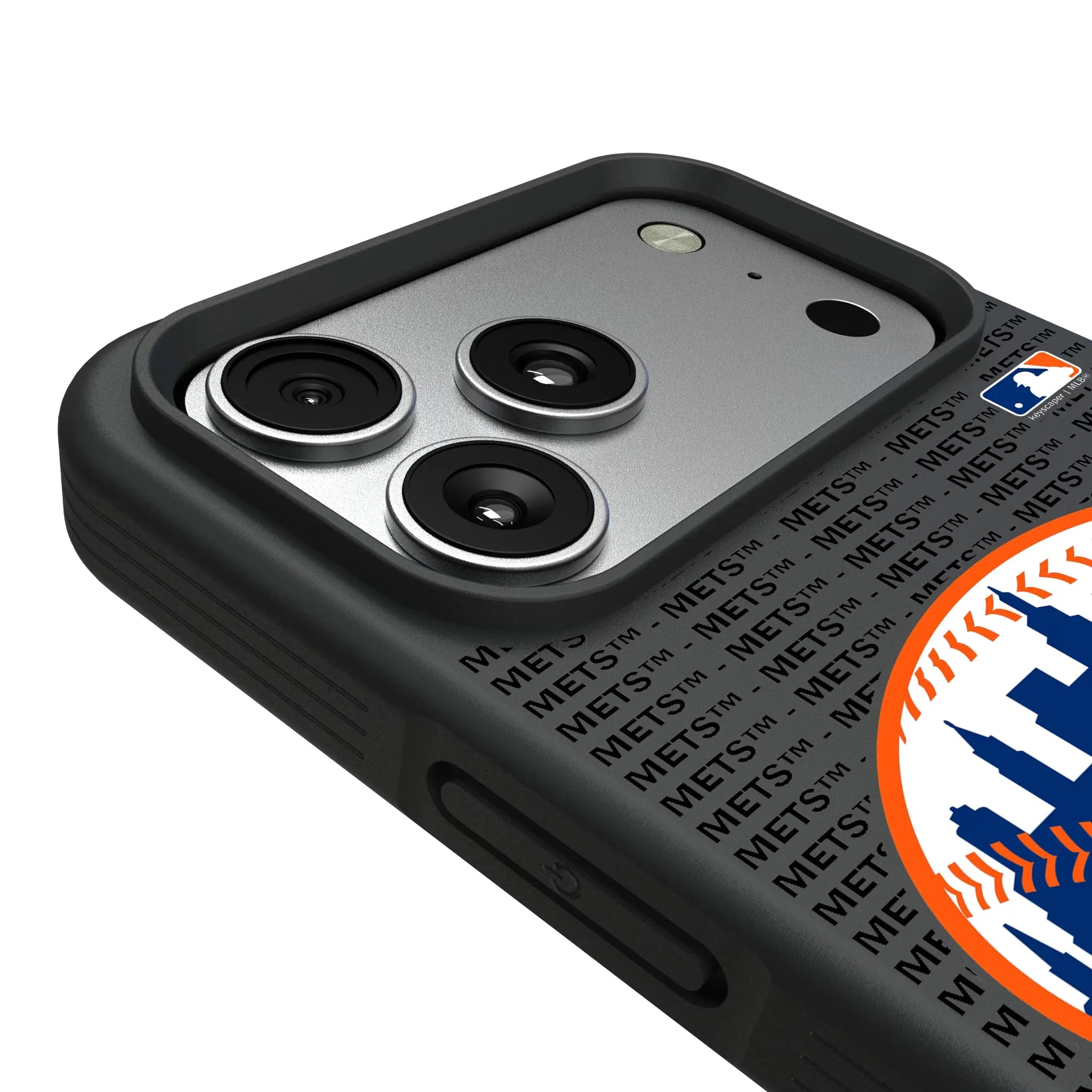 New York Mets Text Backdrop Bump Phone Case