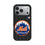 New York Mets Text Backdrop Bump Phone Case