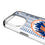 New York Mets Text Backdrop Clear Phone Case for Apple iPhone