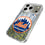New York Mets Text Backdrop Glitter Phone Case