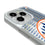 New York Mets Text Backdrop Glitter Phone Case