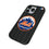 New York Mets Text Backdrop MagSafe Compatible Phone Case for Apple iPhone