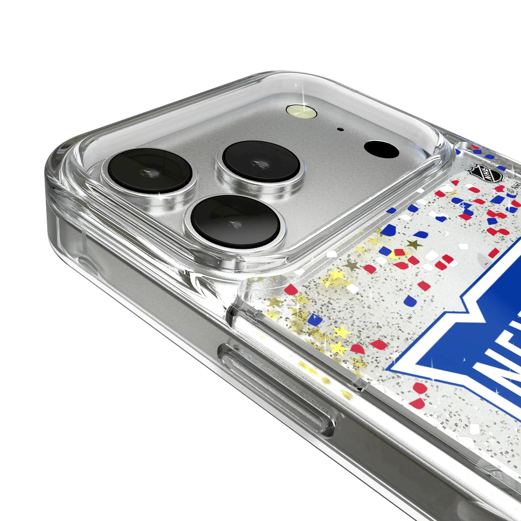 New York Rangers Confetti Glitter Phone Case