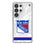 New York Rangers Ice Stripe Clear Phone Case for Samsung Galaxy