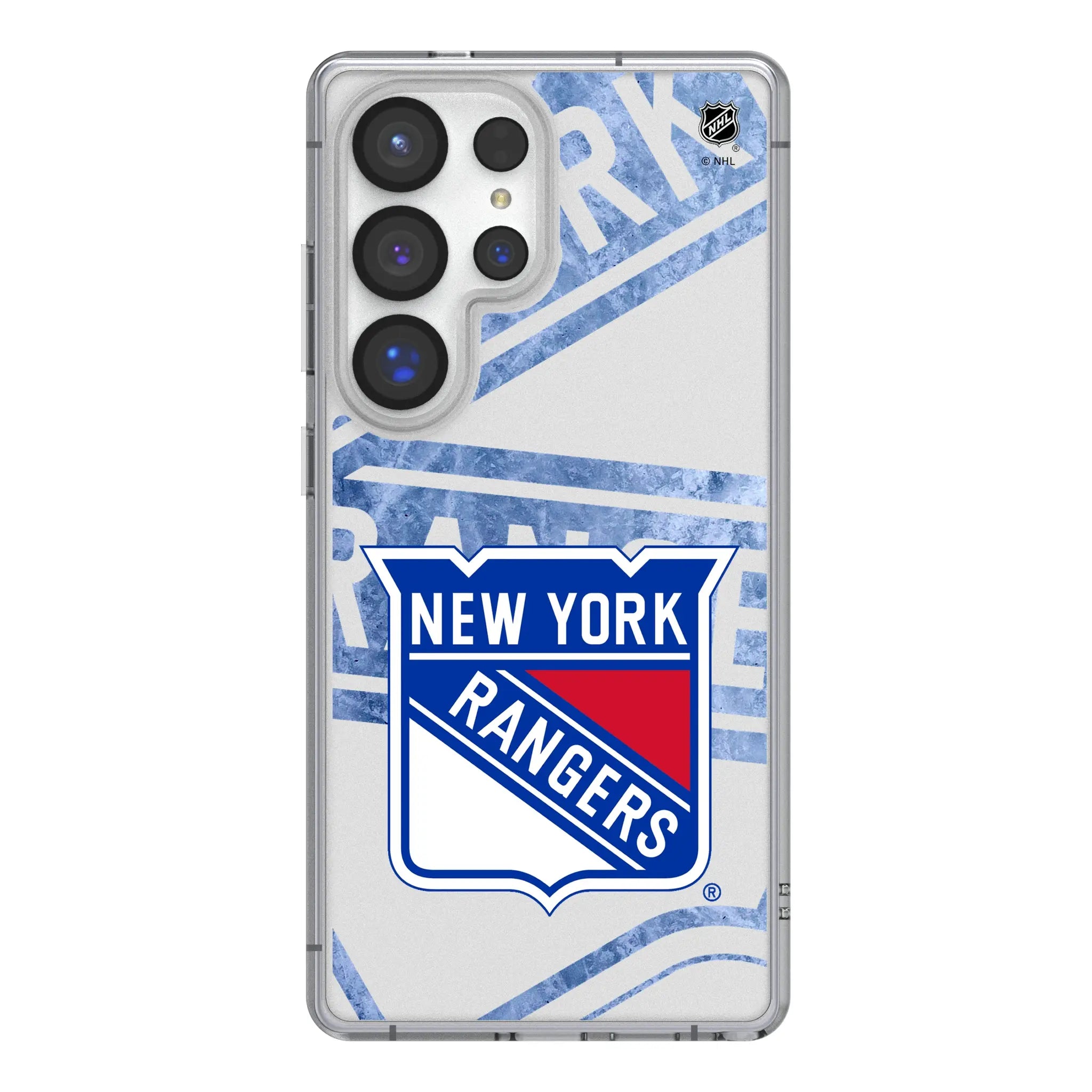 New York Rangers Ice Tilt Clear Phone Case for Samsung Galaxy