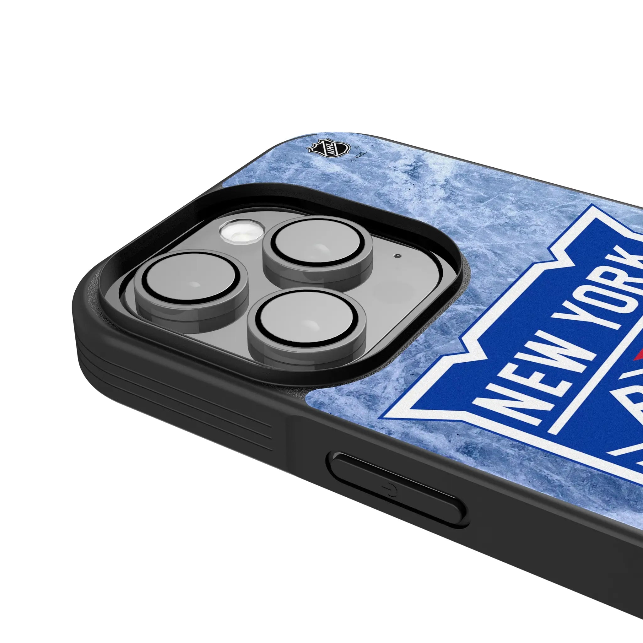 New York Rangers Ice Wordmark Bump Phone Case