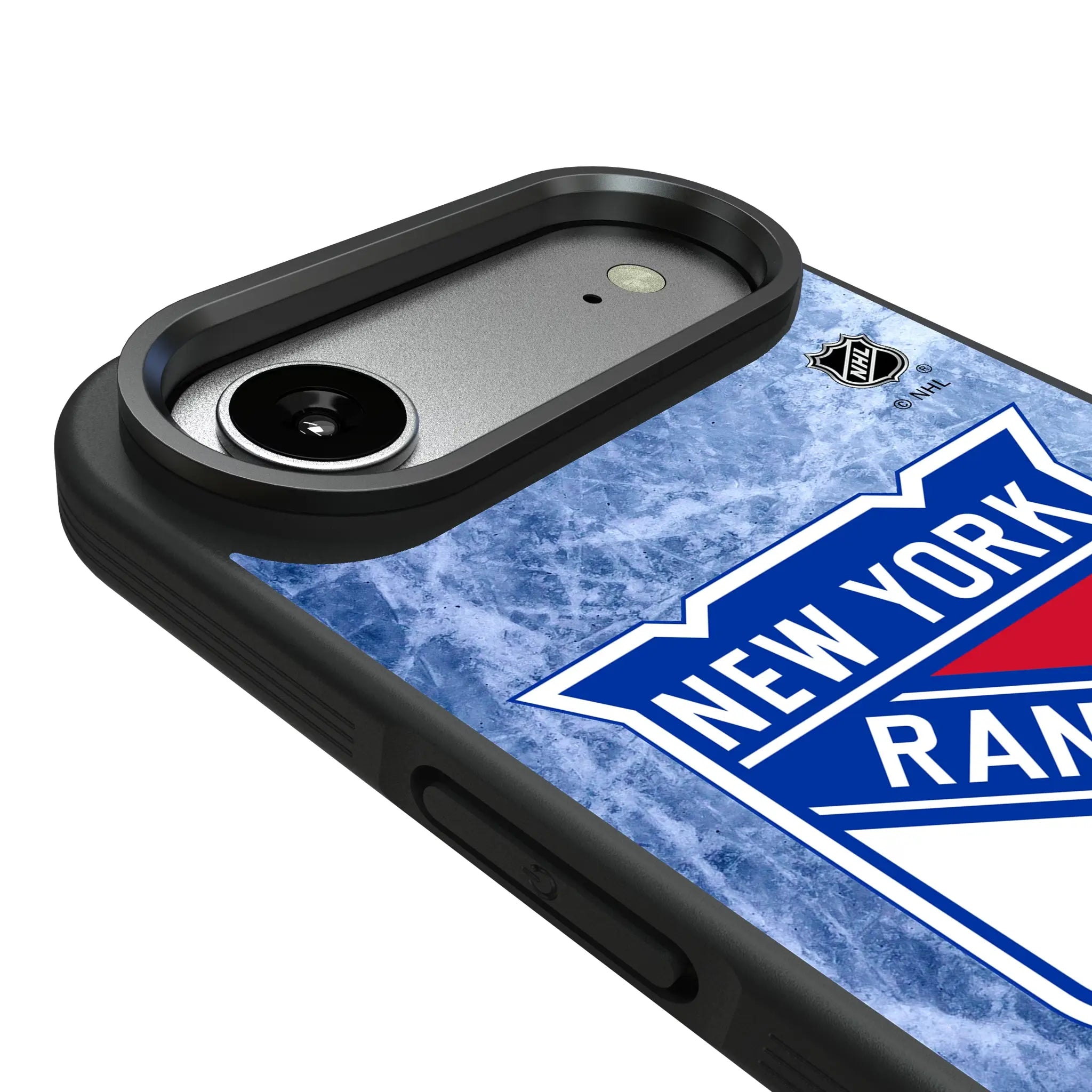 New York Rangers Ice Wordmark Bump Phone Case