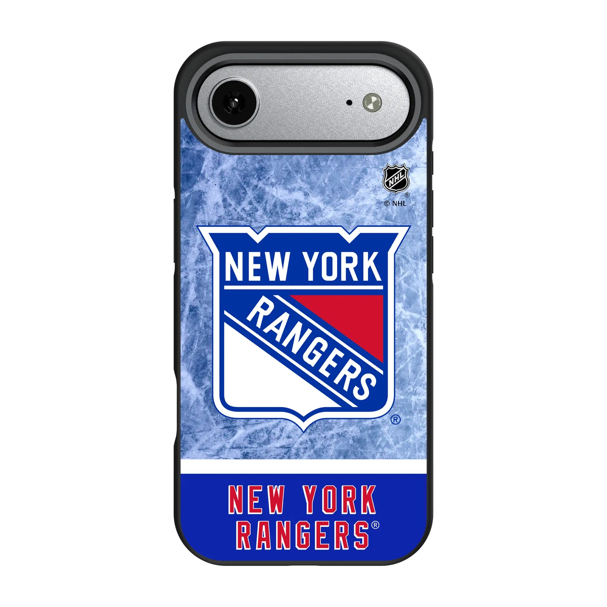New York Rangers Ice Wordmark Bump Phone Case