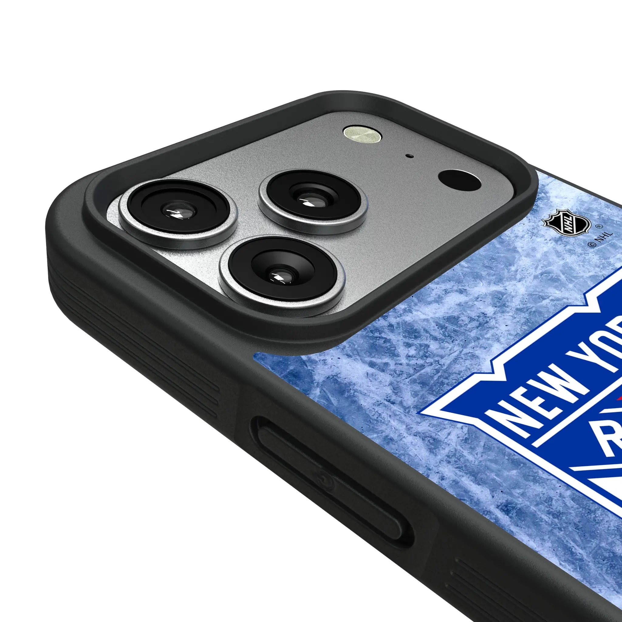 New York Rangers Ice Wordmark Bump Phone Case