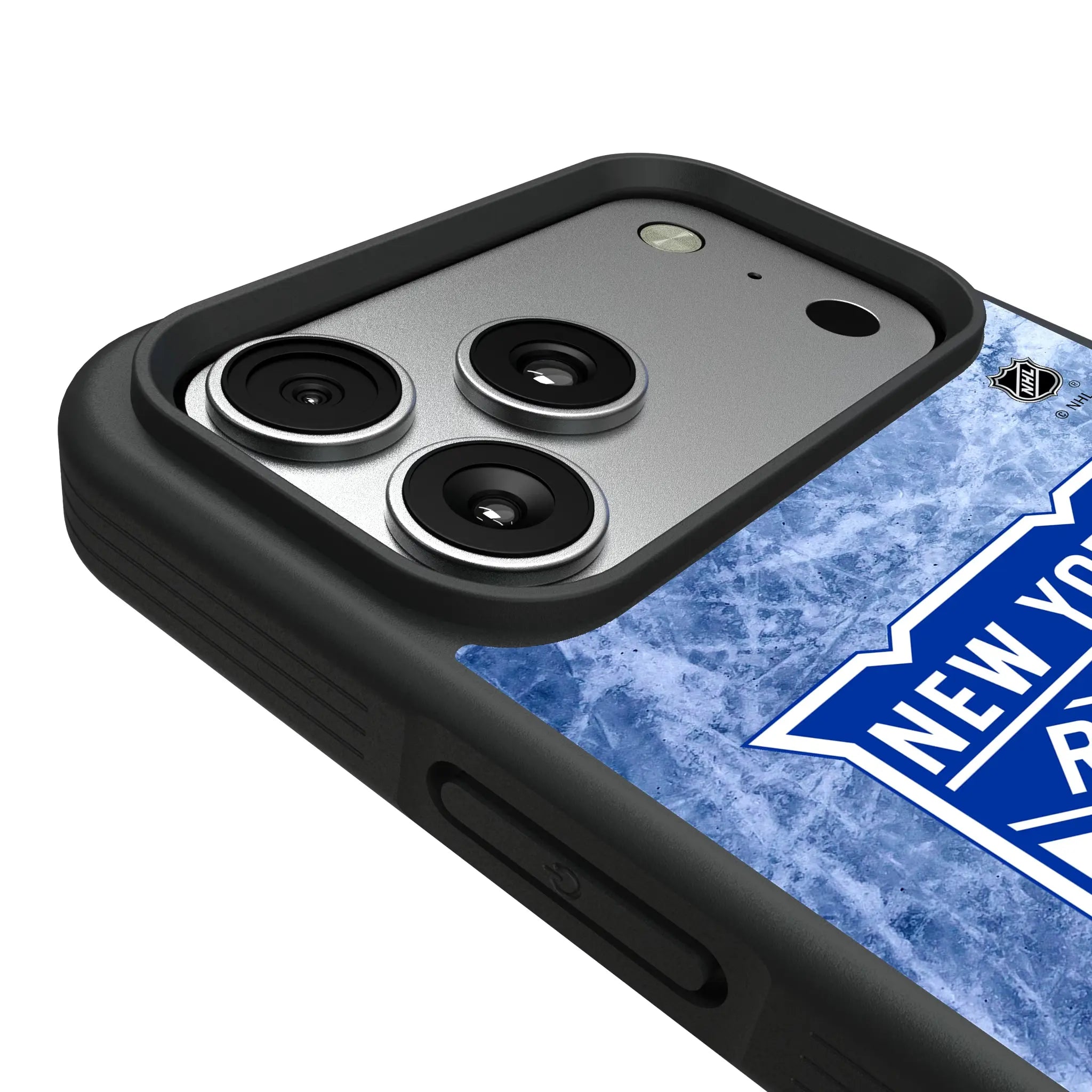 New York Rangers Ice Wordmark Bump Phone Case