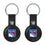 New York Rangers Insignia Black Airtag Holder 2-Pack