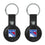 New York Rangers Insignia Black Airtag Holder 2-Pack