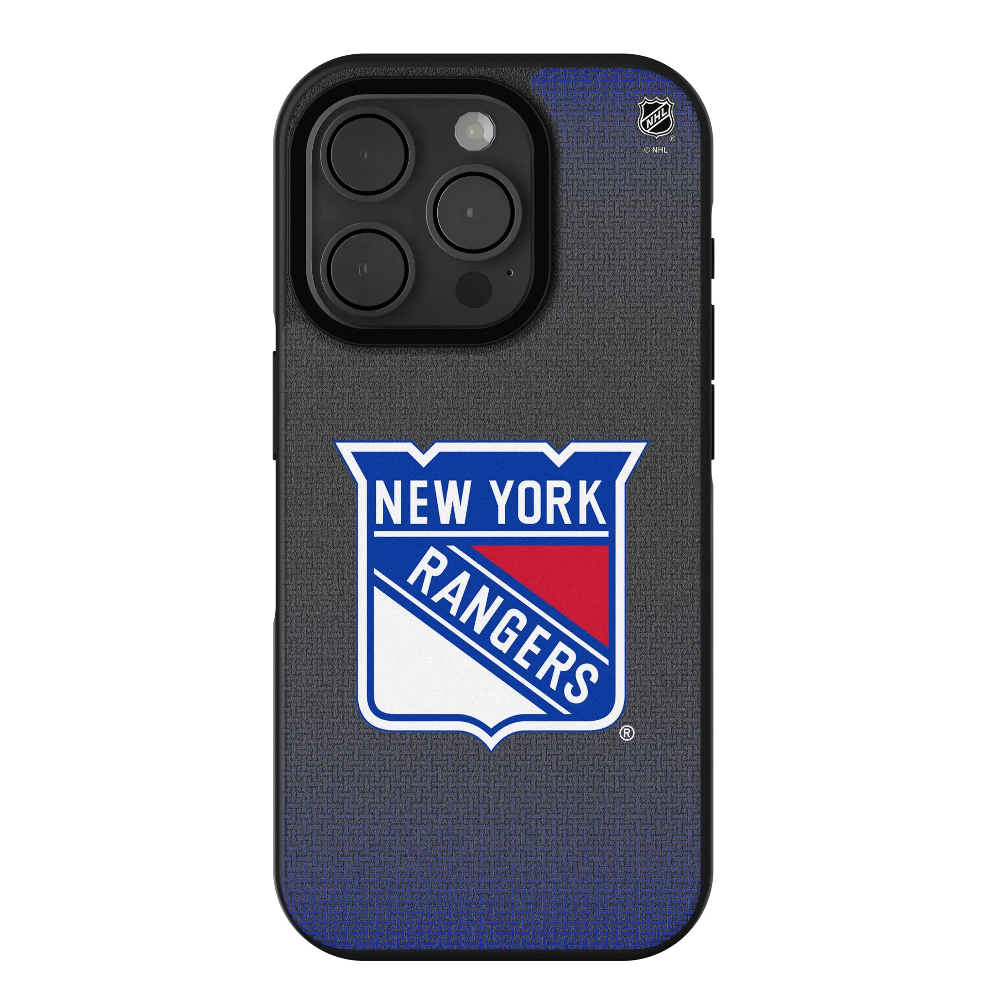 New York Rangers Linen Bump Phone Case