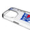 New York Rangers Linen Clear Phone Case for Apple iPhone