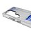 New York Rangers Linen Clear Phone Case for Samsung Galaxy