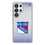 New York Rangers Linen Clear Phone Case for Samsung Galaxy