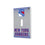 New York Rangers Linen Hidden-Screw Light Switch Plate