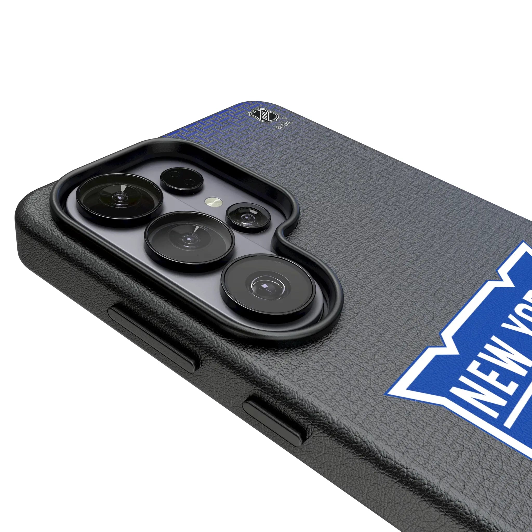 New York Rangers Linen MagSafe Compatible Phone Case for Samsung Galaxy