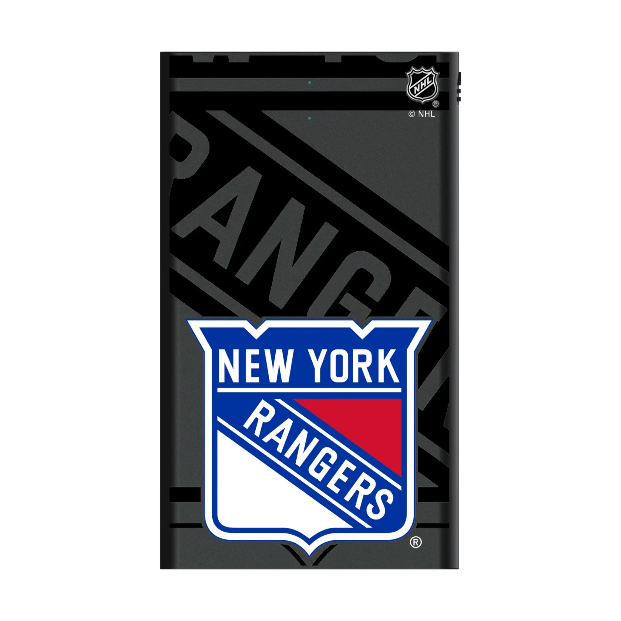 New York Rangers Monocolor Tilt 5000mAh Flat Powerbank