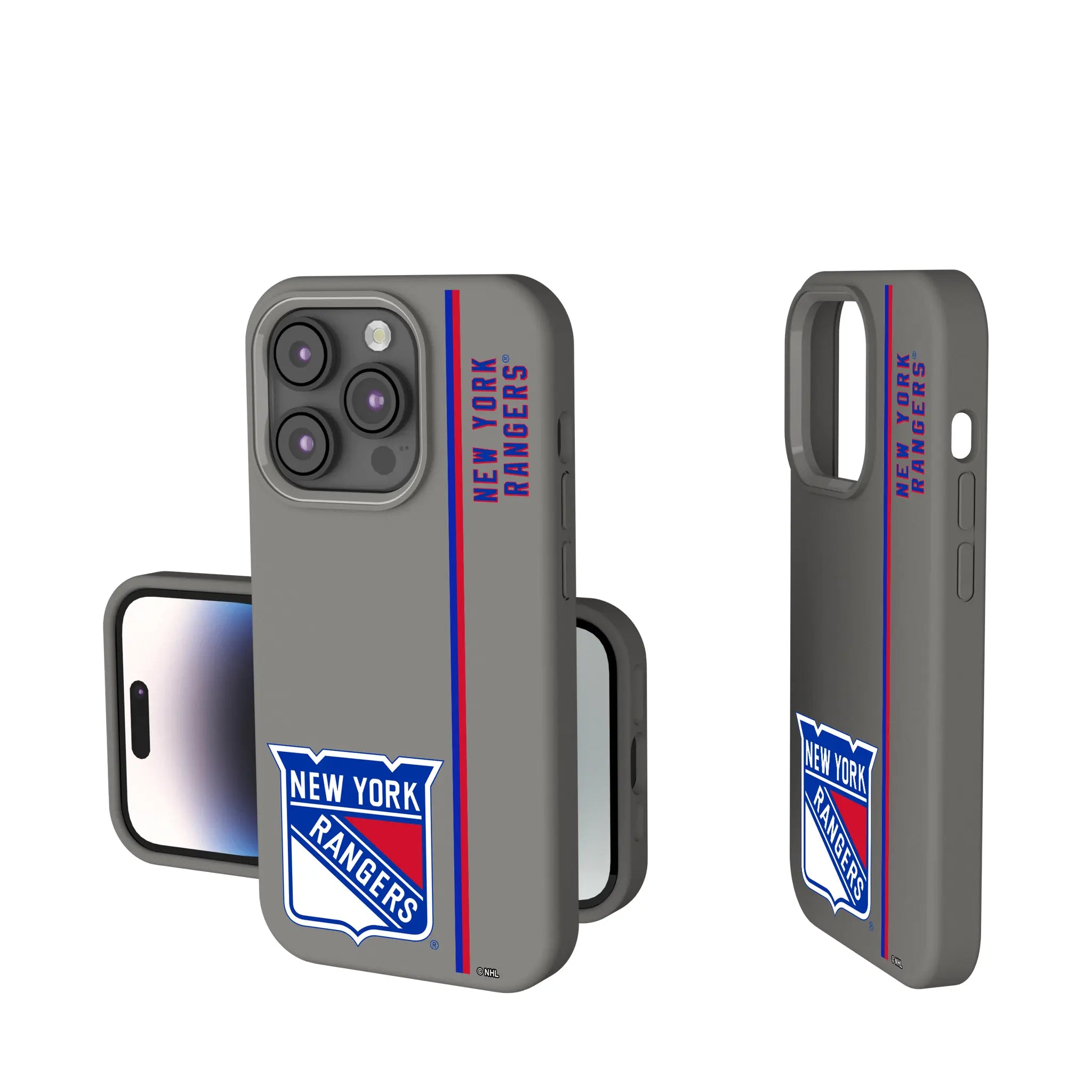 New York Rangers Sidebar Soft Touch Phone Case